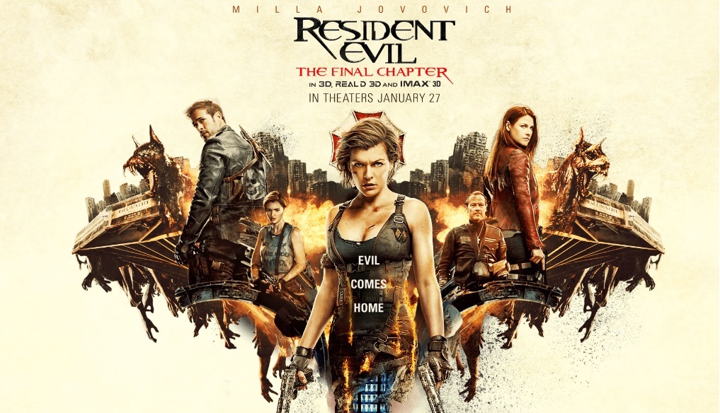REVIEW -- Resident Evil: The Final Chapter (2017)